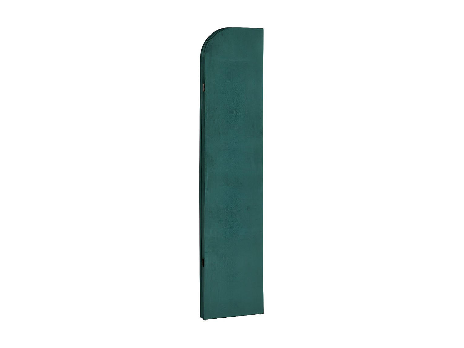 PARAVENT - 120 cmcm x 2 cmcm - Samt, Stoff - Grün - VELVET - Grün, Textil (120/180/2cm) - Vente-Unique