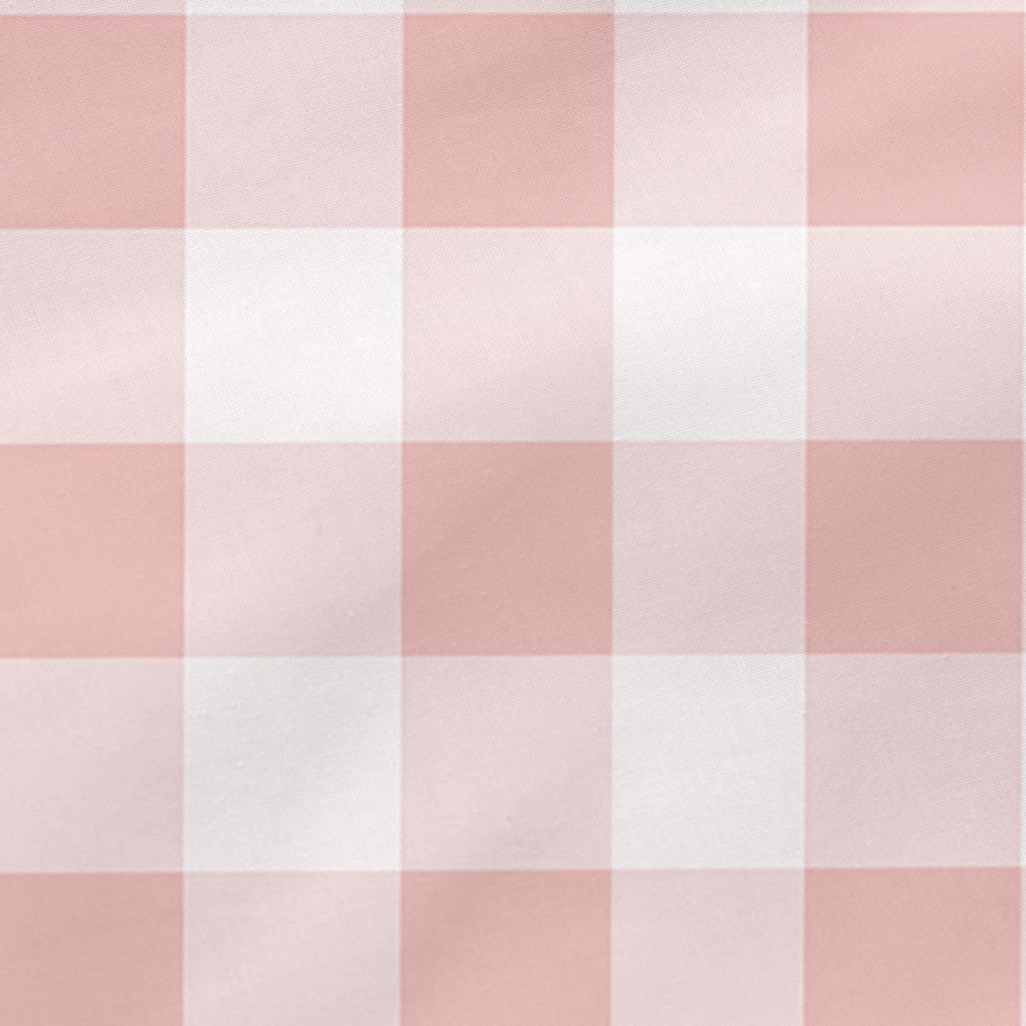 KISSEN vichy 50x50 cm rosa - Rosa, Textil (50/50cm) - Happy Friday
