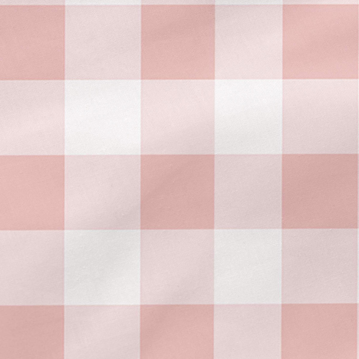 KISSEN vichy 60x40 cm rosa - Rosa, Textil (60/40cm) - Happy Friday