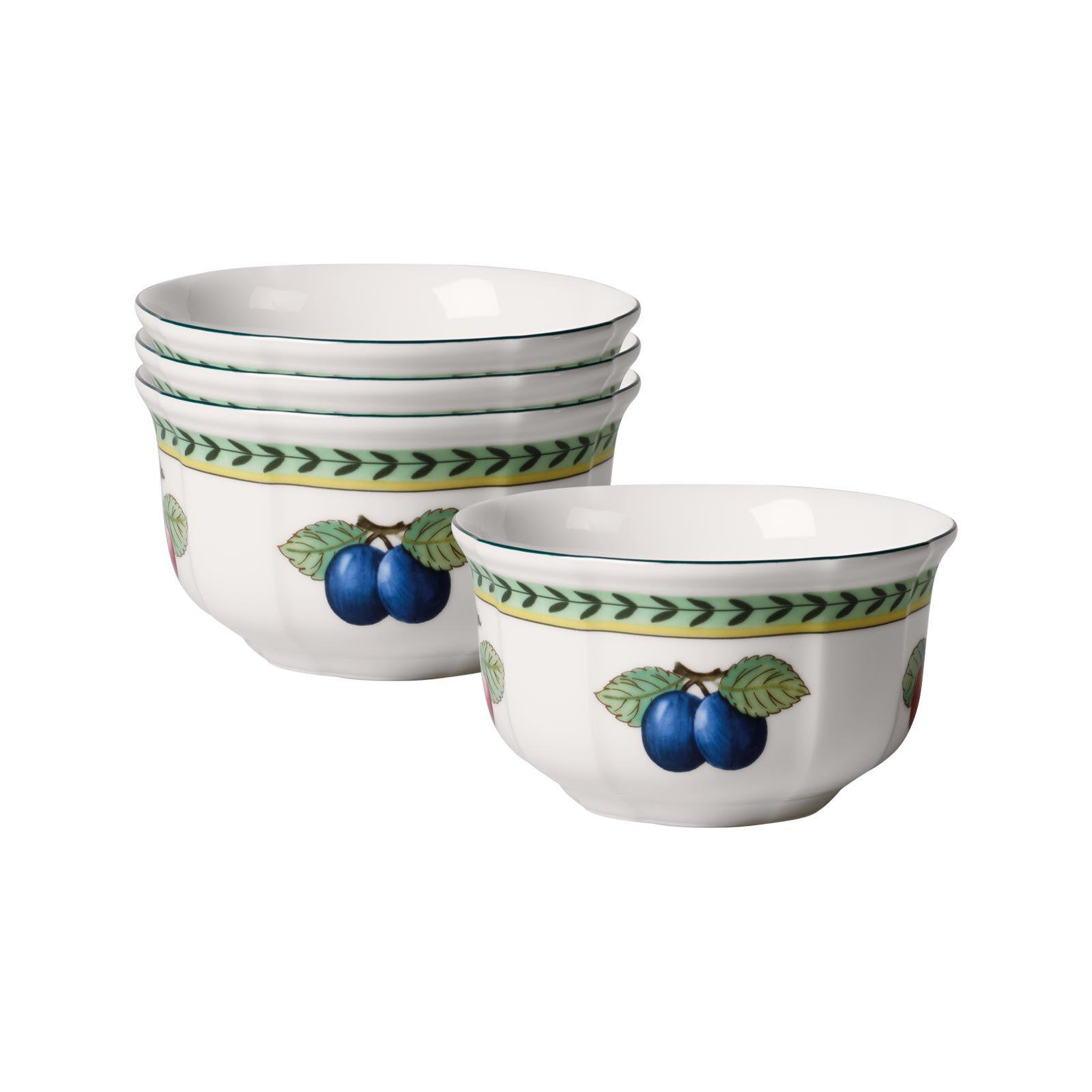 BOLS French Garden Fleurence bunt ø 14,1 cm 4er Set - Multicolor, Keramik (14cm) - Villeroy & Boch