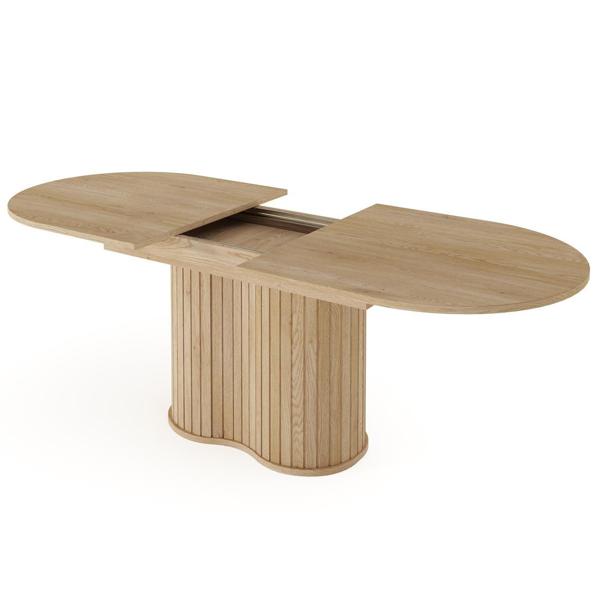 ESSTISCH modern KAMA Eiche cremona - Braun, Holzwerkstoff (52/180/76cm) - Compleo24