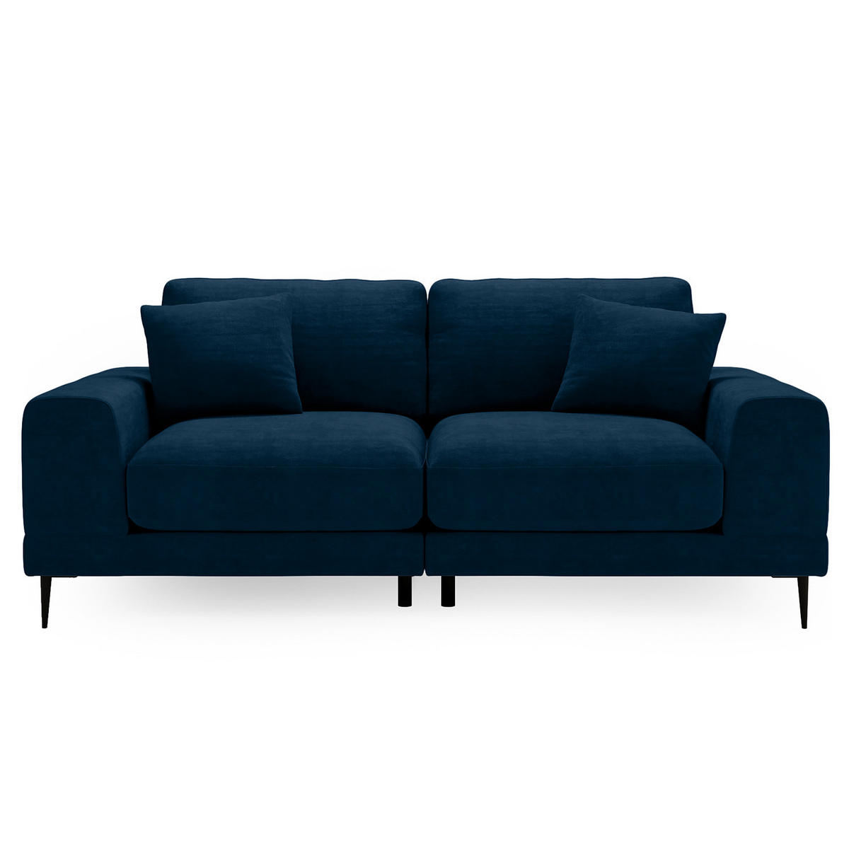 3-SITZER SOFA - Blau, Textil (243/92/103cm) - home24