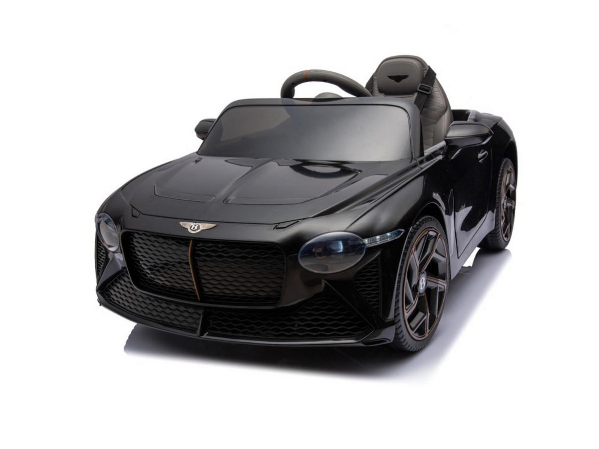 KINDER ELEKTROAUTO Bentley Bacalar schwarz - Schwarz, Kunststoff (108/65/45cm) - TPFLiving