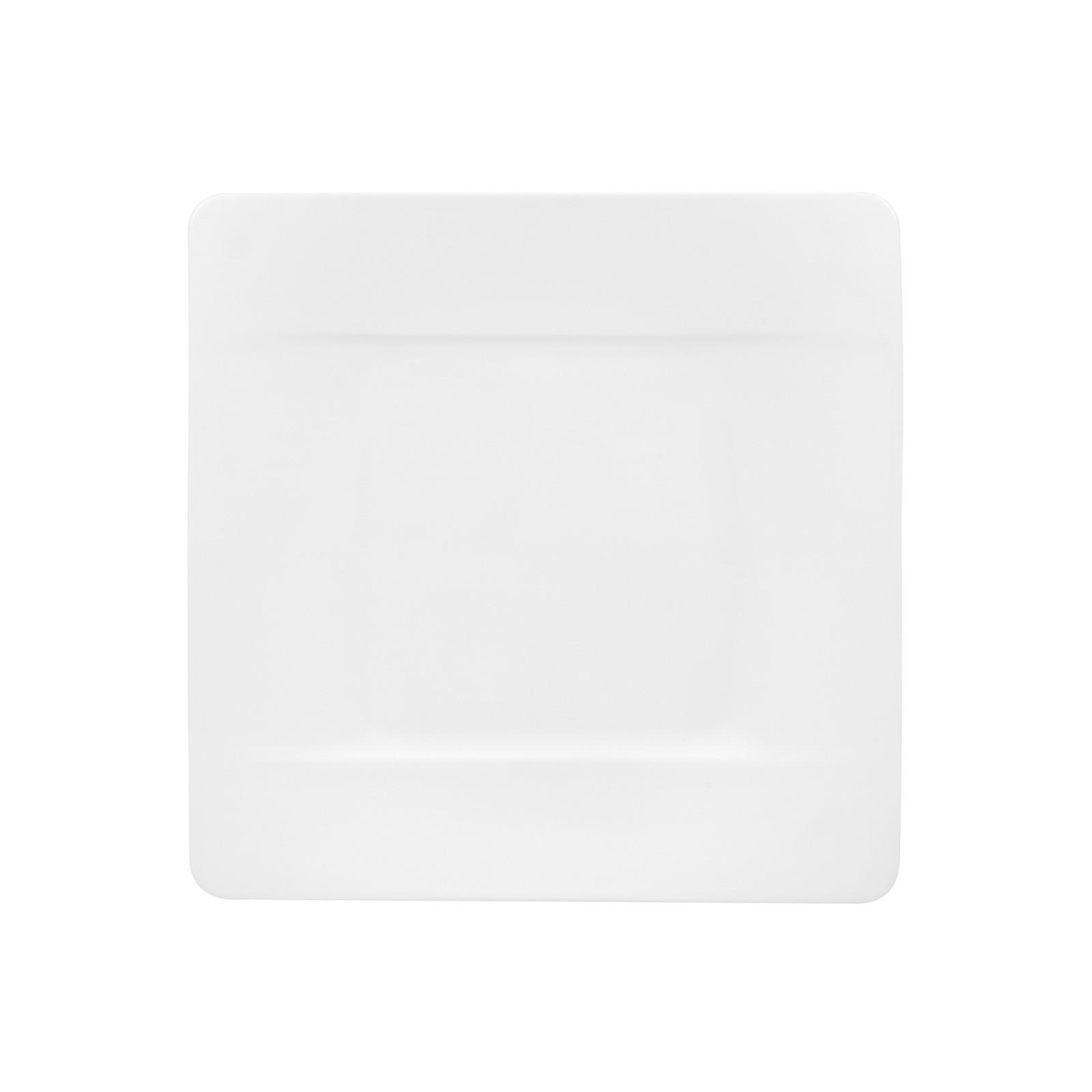 FRÜHSTÜCKSTELLER Modern Grace weiß 23 x 23 cm - Weiß, Keramik (22.7cm) - Villeroy & Boch