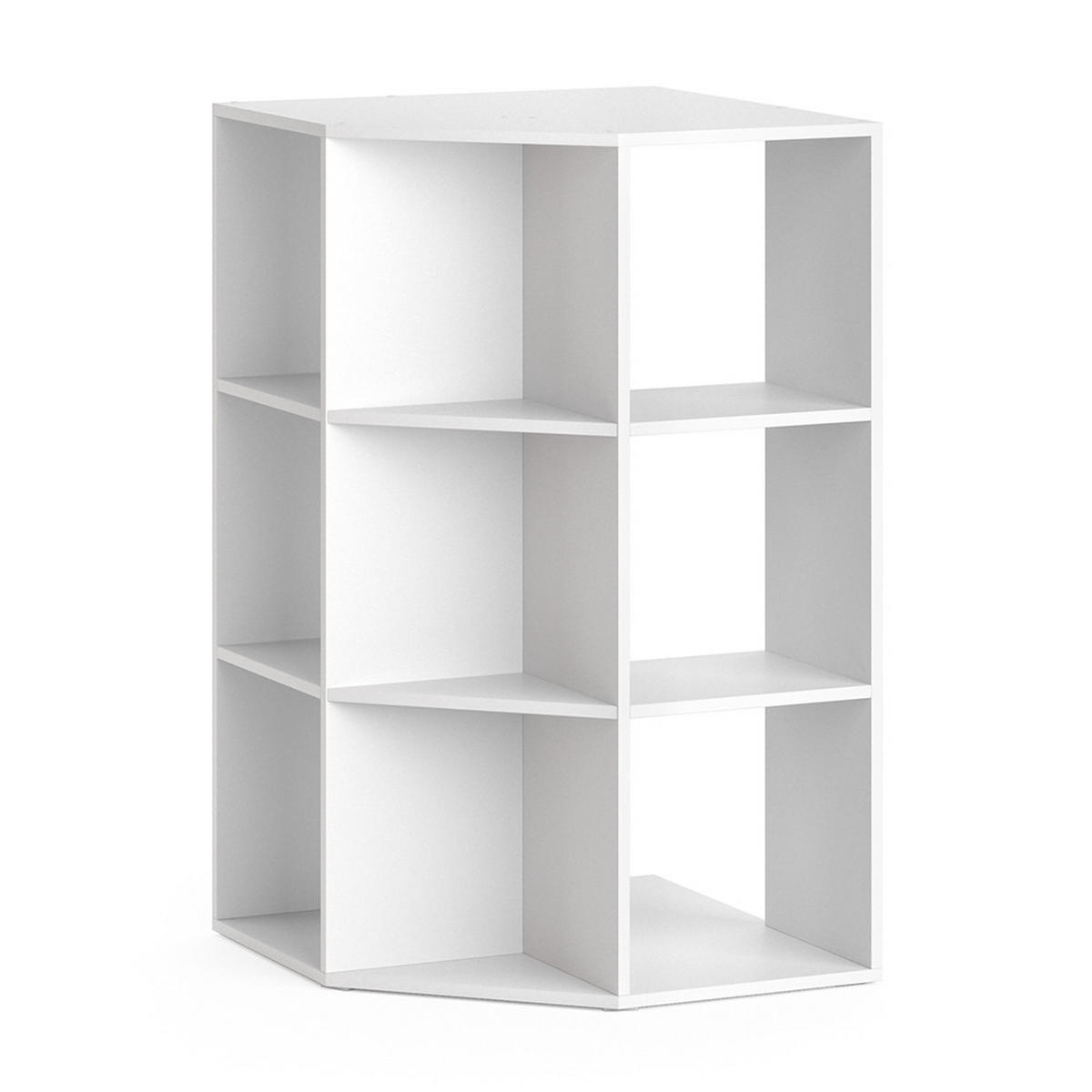 KINDERREGAL Luigi Weiß 64 x 107.8 cm - Weiß, Holzwerkstoff (64/107.8/64cm) - Vicco