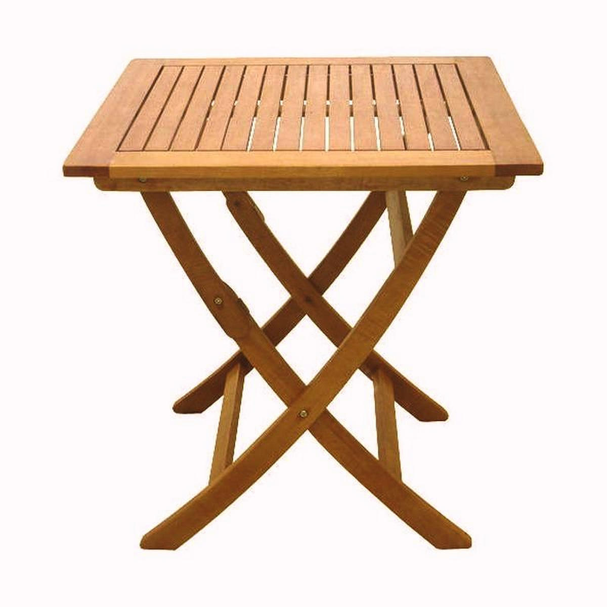 KLAPPTISCH Catar 60 - Braun, Holz (60/60/73cm)