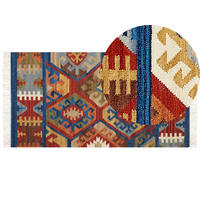 KELIM-TEPPICH vintage Jrvesh 150/80 cm - Multicolor, Textil (80/150cm) - Beliani
