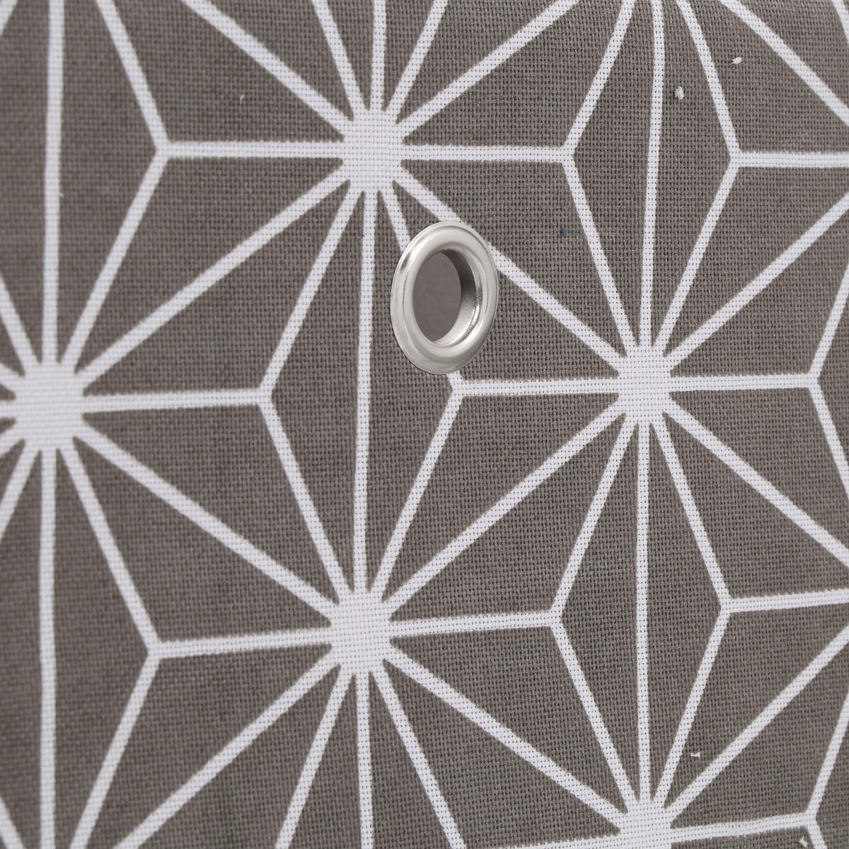 2XAUFBEWAHRUNGSBOX - Grau, Papier/Textil (20/16/25cm) - Relaxdays