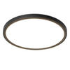 LED-DECKENLEUCHTE Malinowski 18/18/2.6 cm - Schwarz, Kunststoff (18/18/2.6cm) - Nettlife