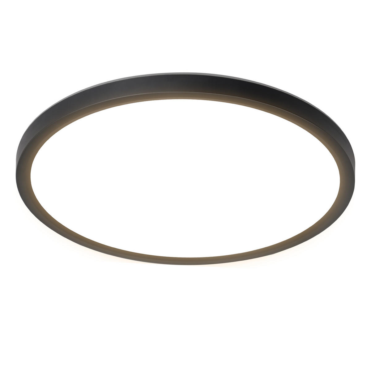 LED-DECKENLEUCHTE Malinowski 18/18/2.6 cm - Schwarz, Kunststoff (18/18/2.6cm) - Nettlife