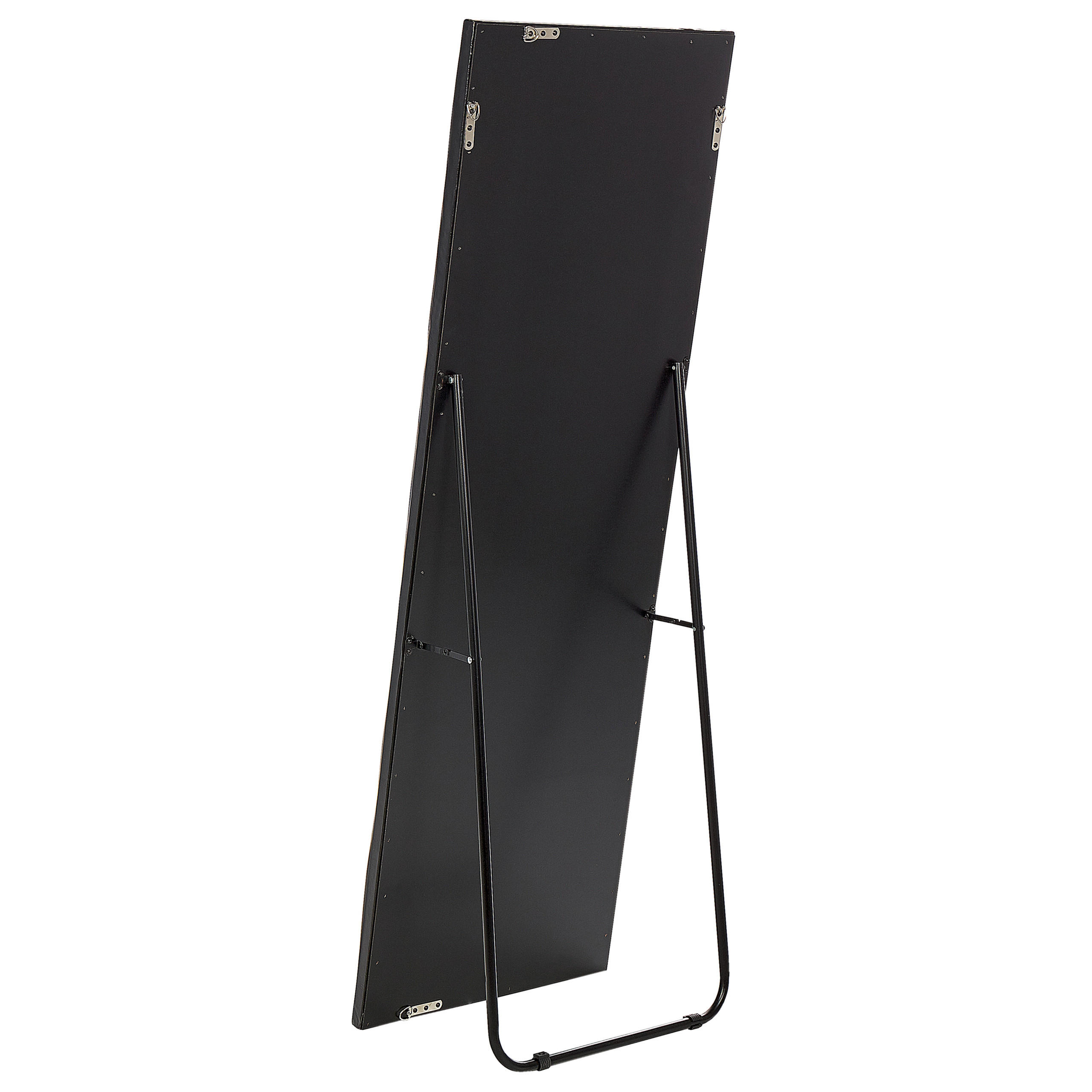 Beliani Stehspiegel Schwarz 50x150x33 cm