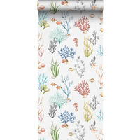 TAPETE Unterwasserwelt - Grau, Papier (53/0.1cm) - Sanders & Sanders