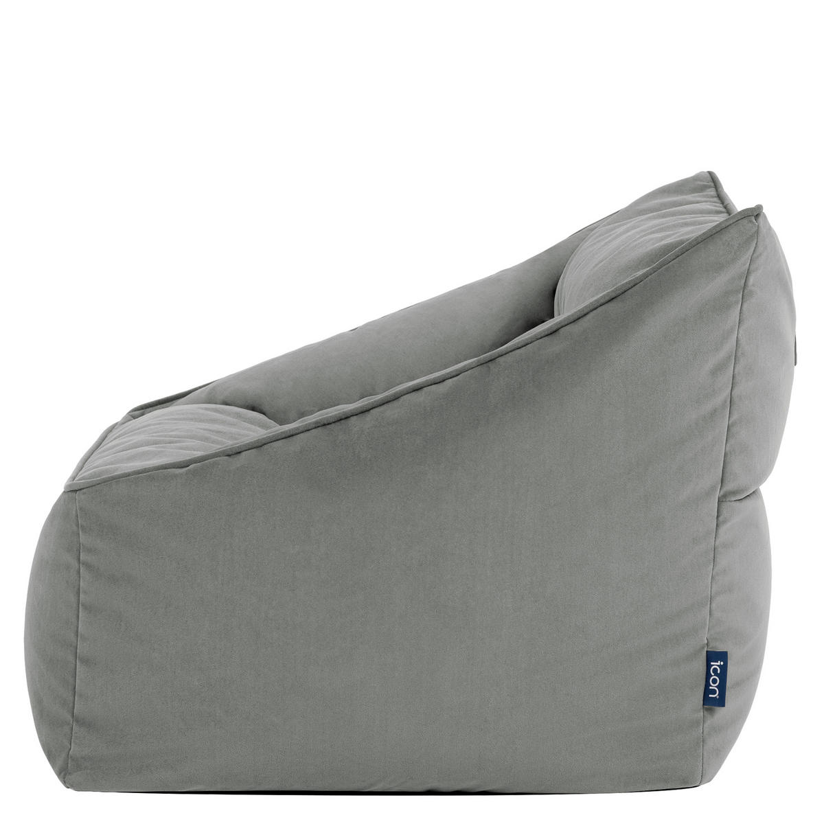 SITZSACK Sessel Natalia - Grau, Textil (70/65/70cm) - icon