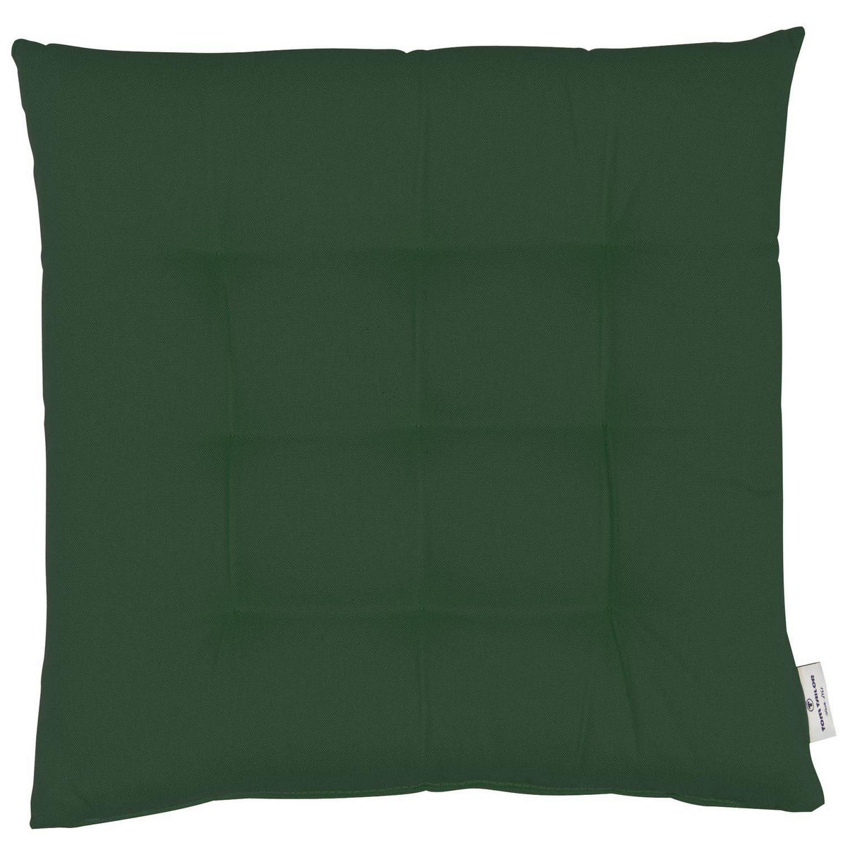 SITZKISSEN MIT 9 PUNKT-STEPPUNG DOVE - Ulmefarben, Textil (40/40/5cm) - Tom Tailor