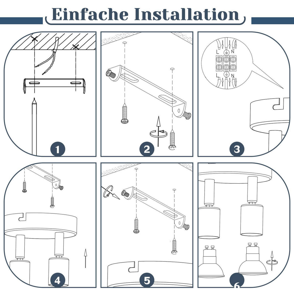 STRAHLER Windsheim 2-flammig 12/12/10.4 cm - Silberfarben, Metall (12/12/10.4cm) - Nettlife