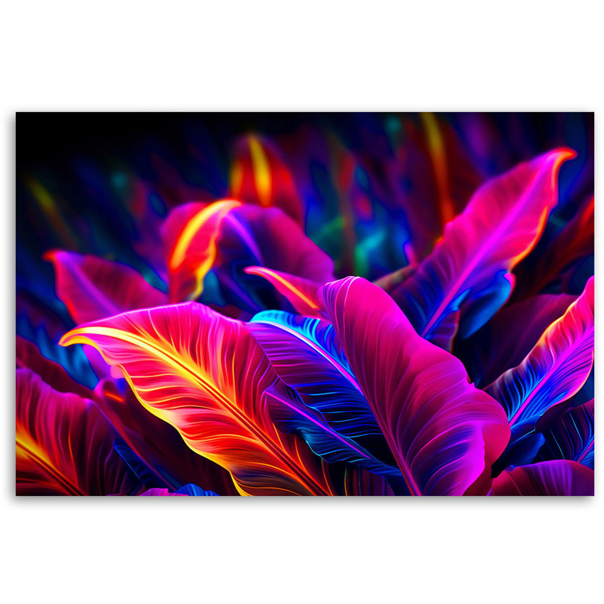 KUNSTDRUCK Bunt 100/70 cm - Multicolor, Textil (100/70cm) - KUNSTLOFT