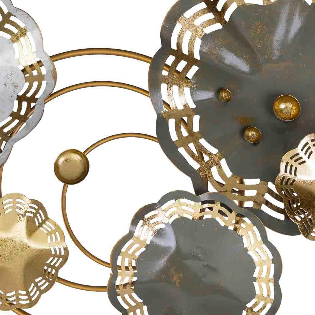 WANDDEKO-OBJEKT aus Metall, 118x58x8cm - Multicolor, Metall (117.5/7.6/58.4cm) - Wanderlust