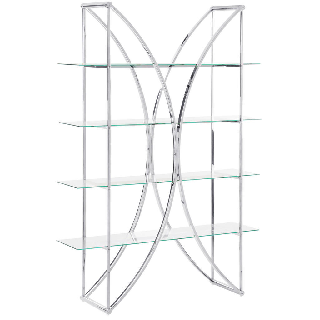 RAFT cu 4 niveluri metal 175 cm argintiu Hollow