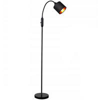 STEHLEUCHTE Hannover 20/20/163 cm - Schwarz, Metall (45/22/178cm) - Nettlife