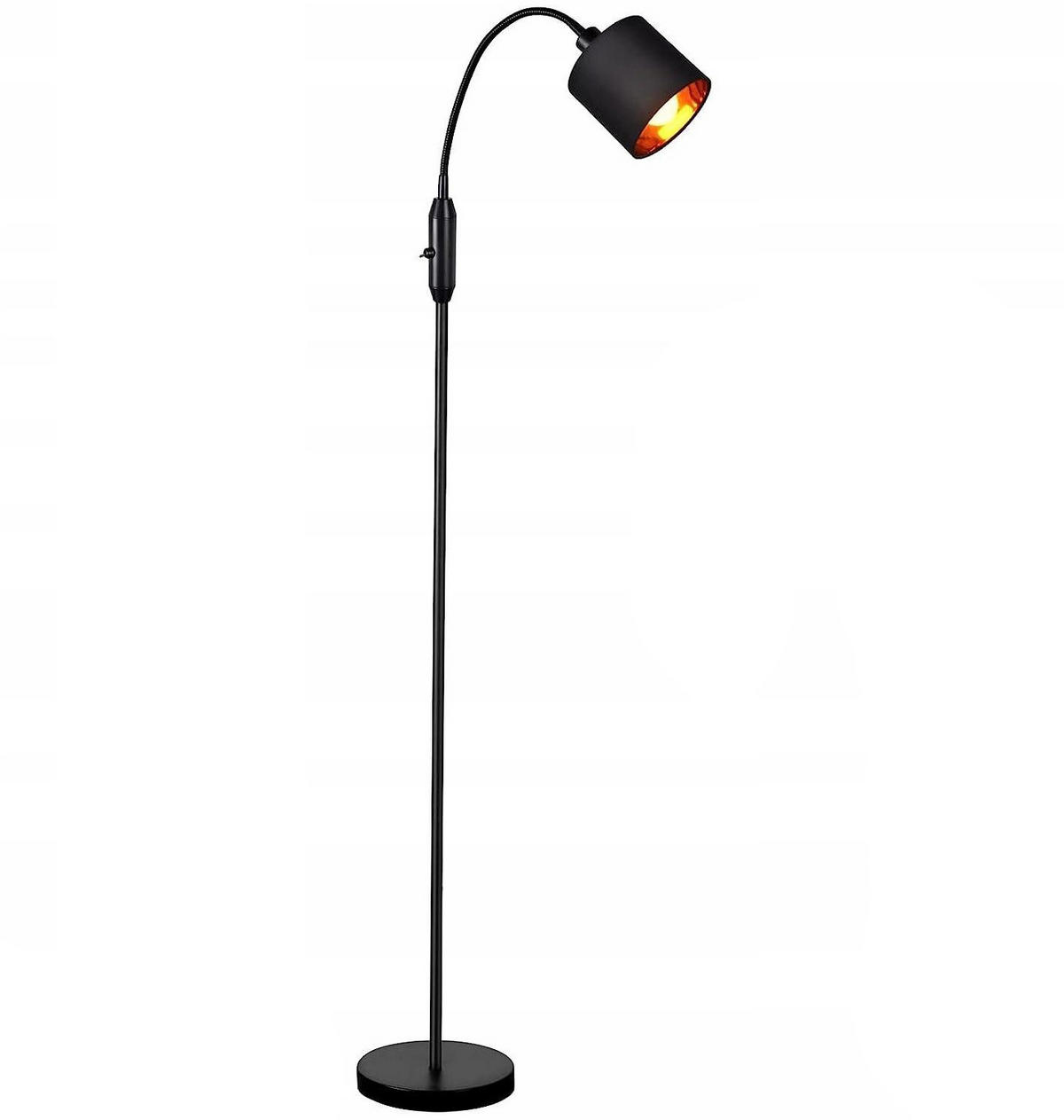 STEHLEUCHTE Hannover 20/20/163 cm - Schwarz, Metall (45/22/178cm) - Nettlife