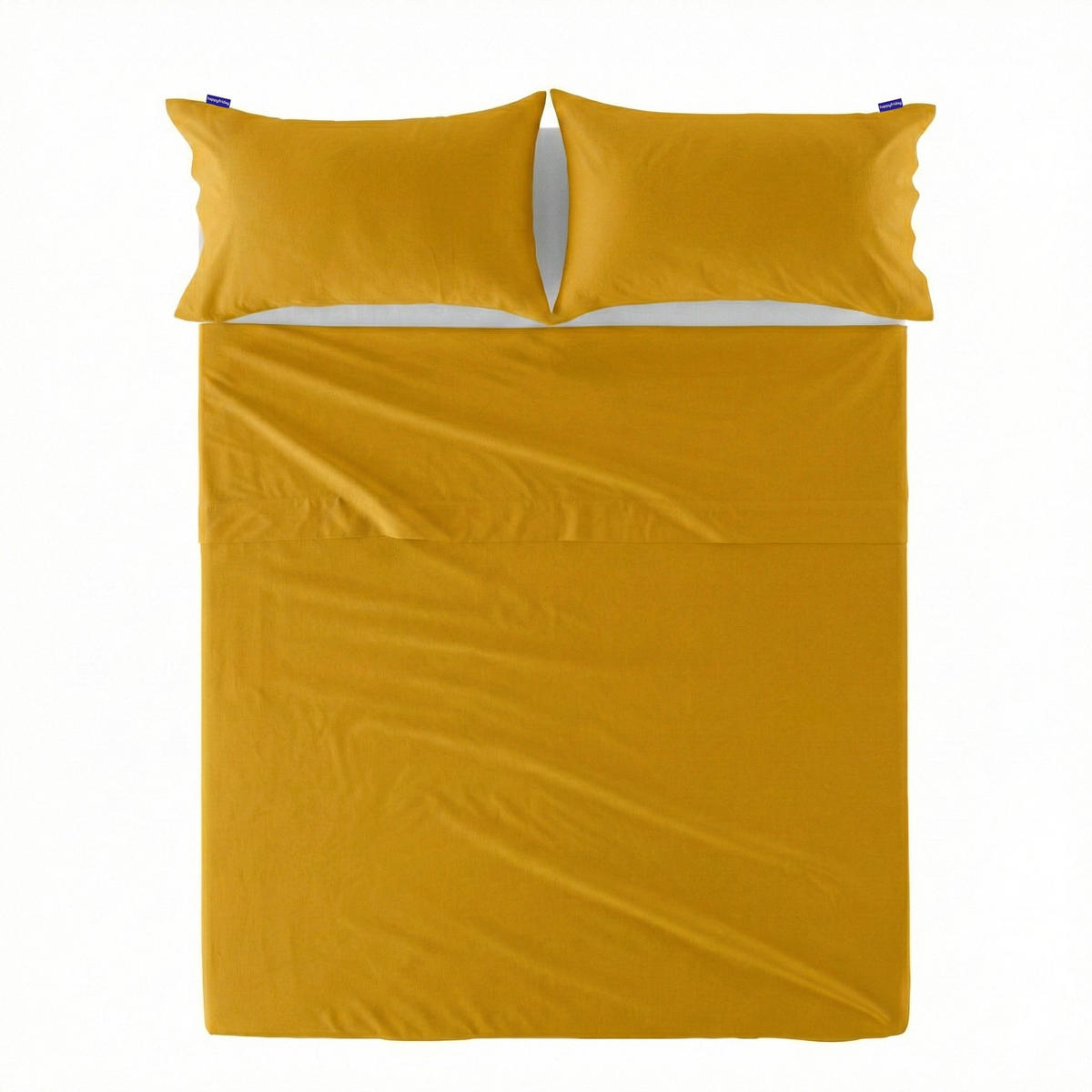 OBERLAKEN Basic Senfgelb 210x270 cm (Komfortgrösse) - Gelb, Textil (210/270cm) - Happy Friday