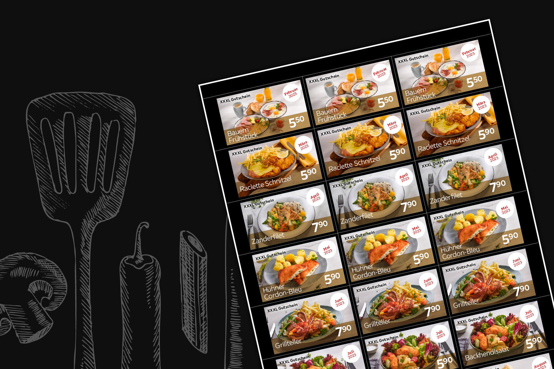 XXXL Restaurants: Transparente Herkunftskennzeichnung unserer Produkte