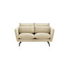 ZWEISITZER-SOFA Layla-Velluto 2 - Creme, Holz/Textil (171/95/98cm)