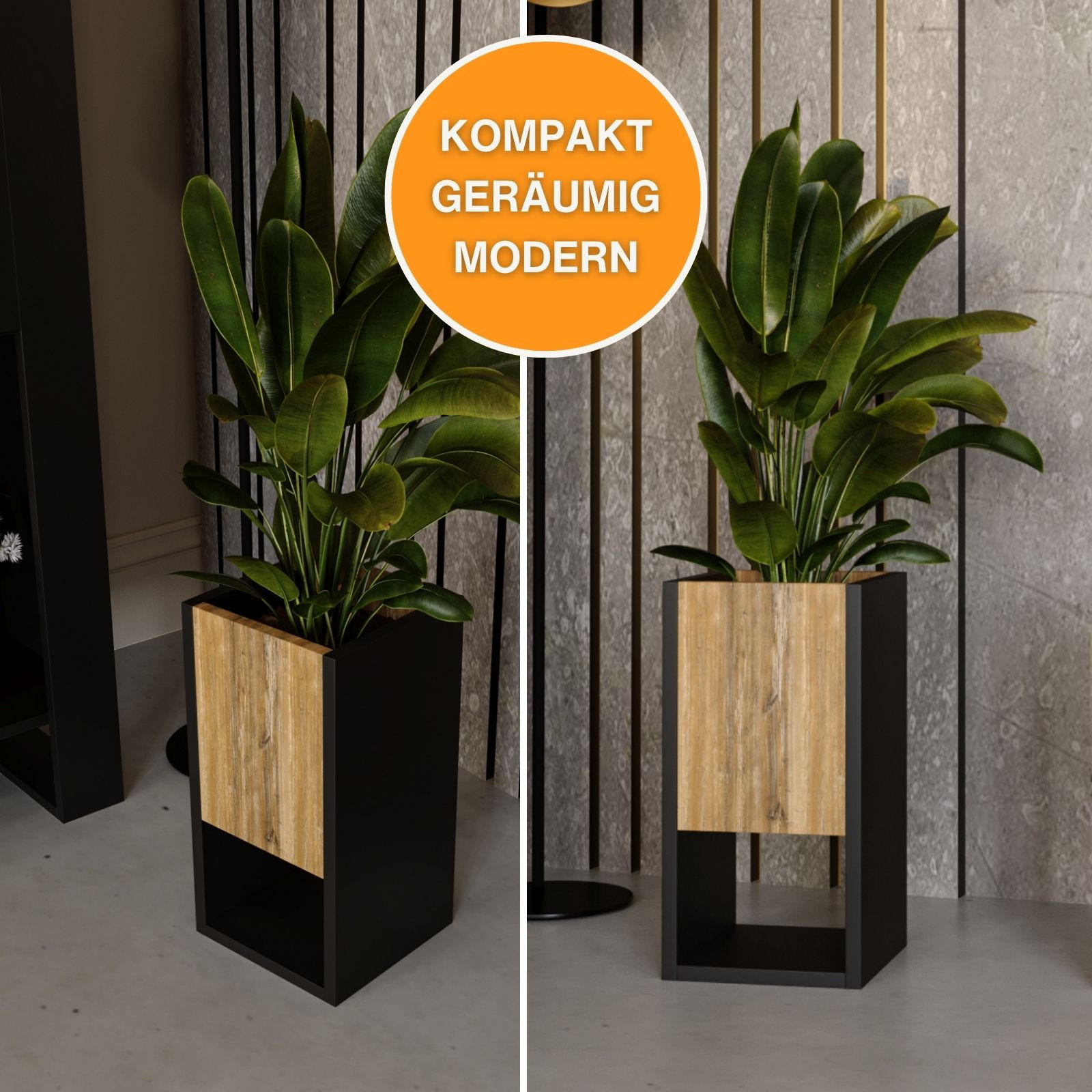 BLUMENKASTEN - Kiefer Milford, Holzwerkstoff (23/45/23cm) - RAUMHIRSCH FURNITURE
