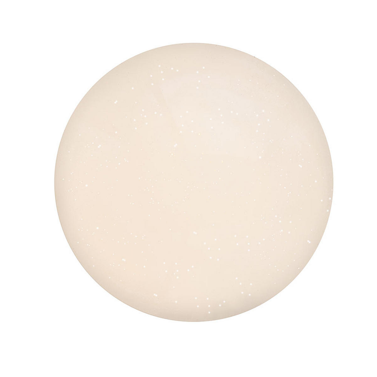 LED DECKENLEUCHTE Metall Weiß Sterneffekt - Weiß, Metall (29/29/9cm) - Globo Lighting