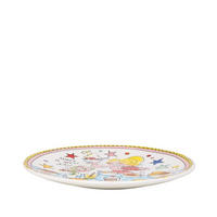FRÜHSTÜCKSTELLER Toller Tag in Bunt - 22cm - Multicolor, Keramik (21.8/21.8/2.5cm) - Blond Amsterdam