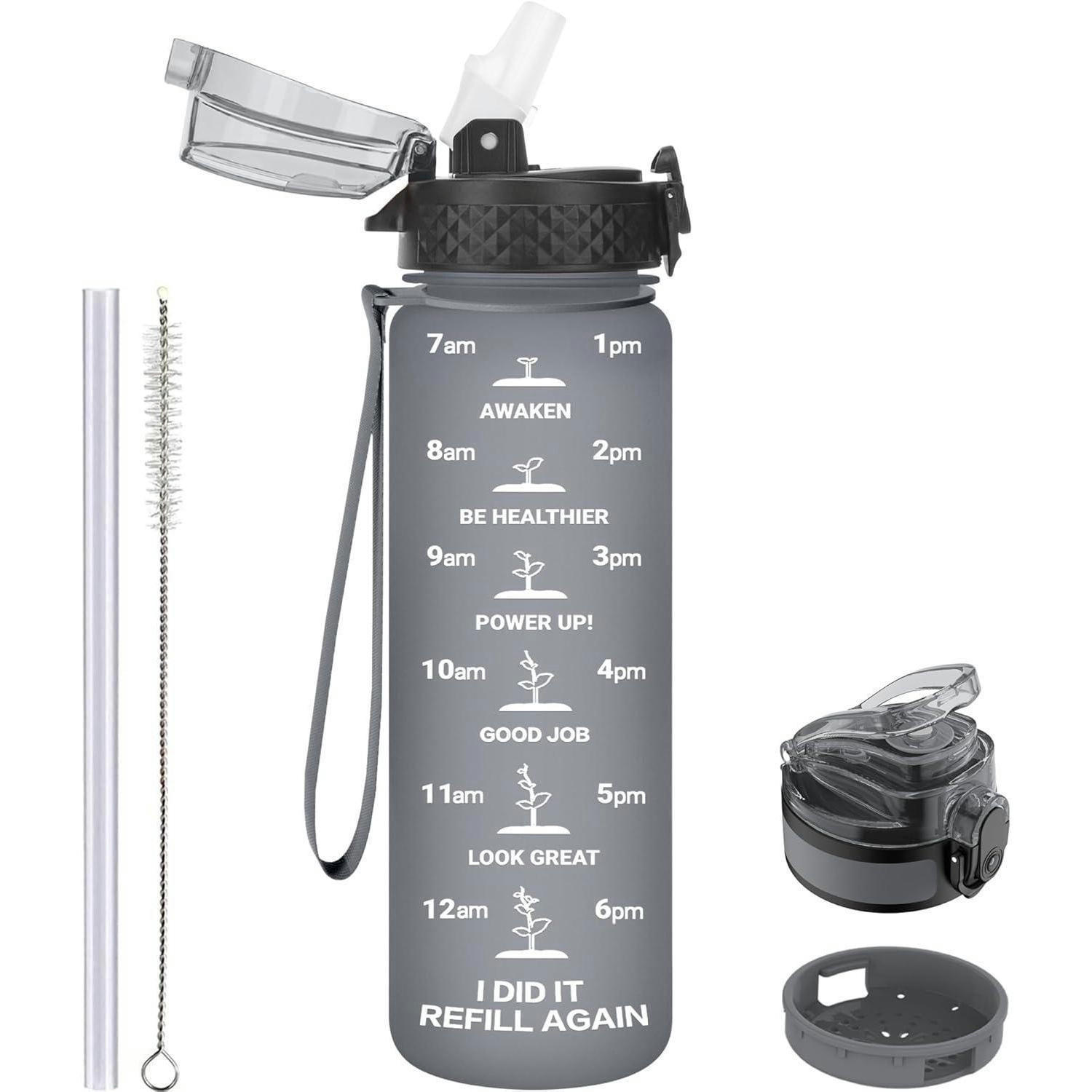 XXXLutz Trinkflasche Grau 6.5x23.5 cm