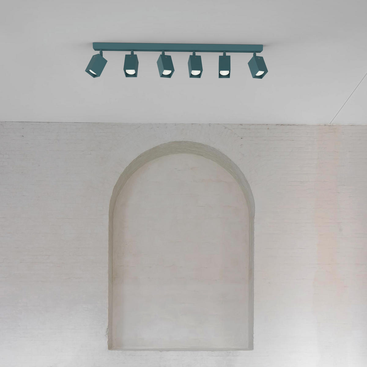 DECKENLEUCHTE - Blau, Metall (6/90/18cm) - Lumicom