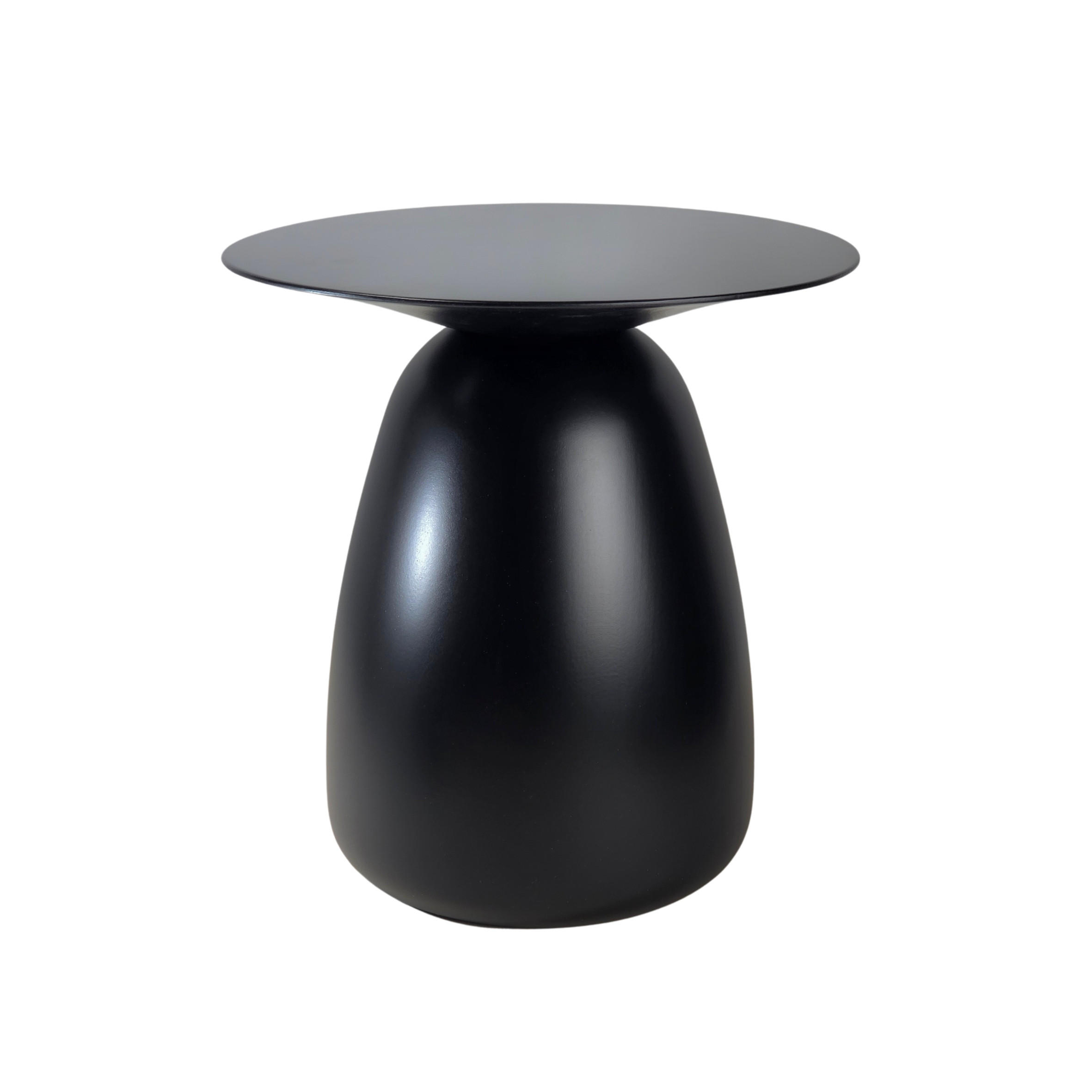 Kayani Beistelltisch Schwarz 32.5x34x32.5 cm