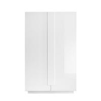 HIGHBOARD mit 2 Türen L182 cm - Jupiter - Weiß, Holzwerkstoff (121/193/44cm) - Calicosy