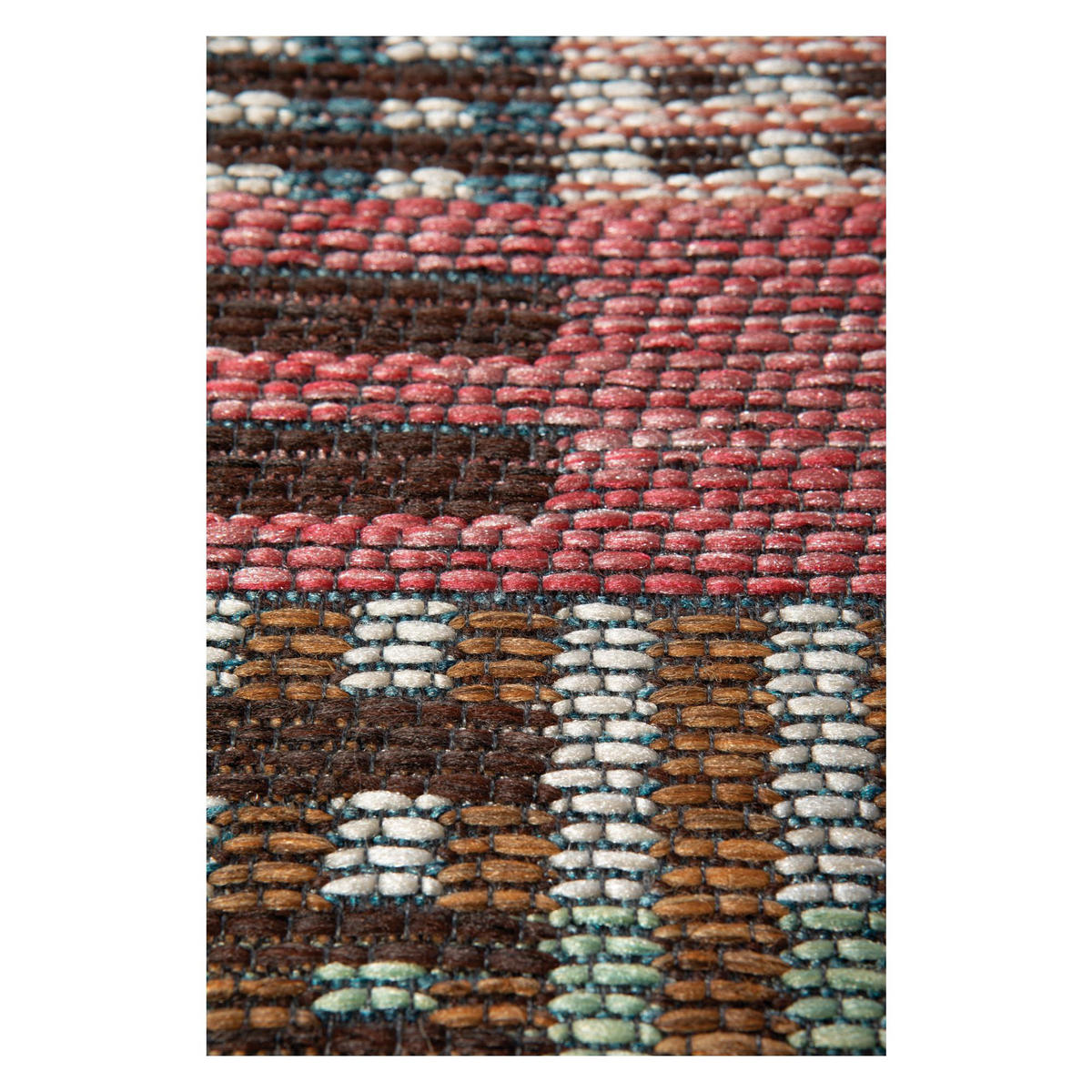 OUTDOOR-TEPPICH Kaël multico 200 x 290 x 1 cm - Multicolor, Textil (200/290cm) - Vivaraise