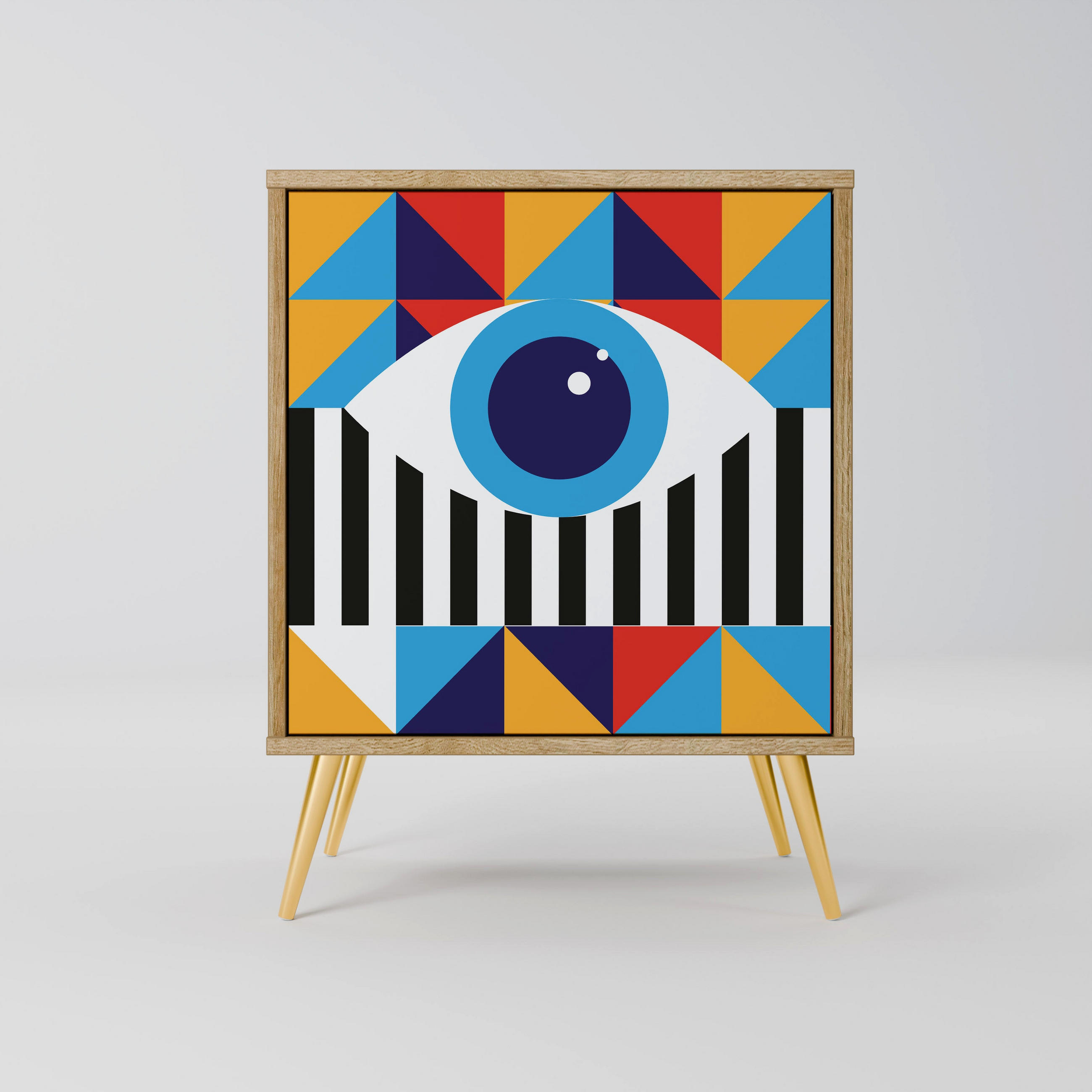 SpaceRebels Sideboard Eiche 57.5x75.5x42 cm