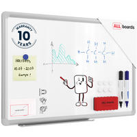 WHITEBOARD Magnetisch 60x40cm - PREMIUM EXPO Alurahmen - Weiß, Metall (60/40/1.6cm) - ALLboards