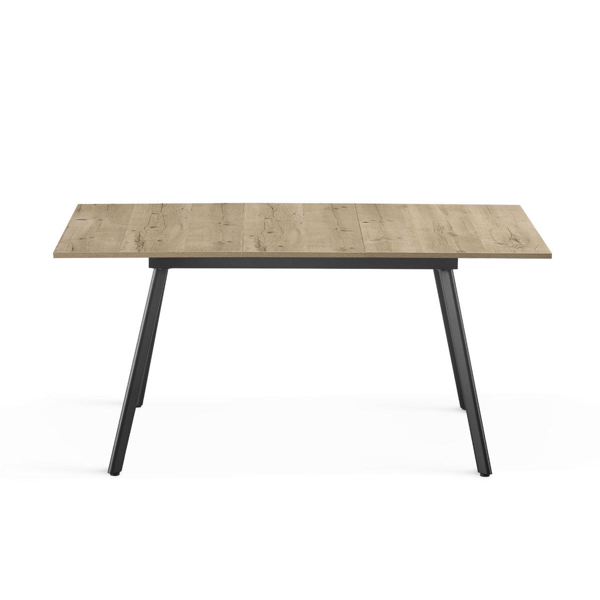 ESSTISCH MARA 120-160/80/76 cm Sandeiche - Sandfarben, Holz (80/120/76cm) - B&D Home