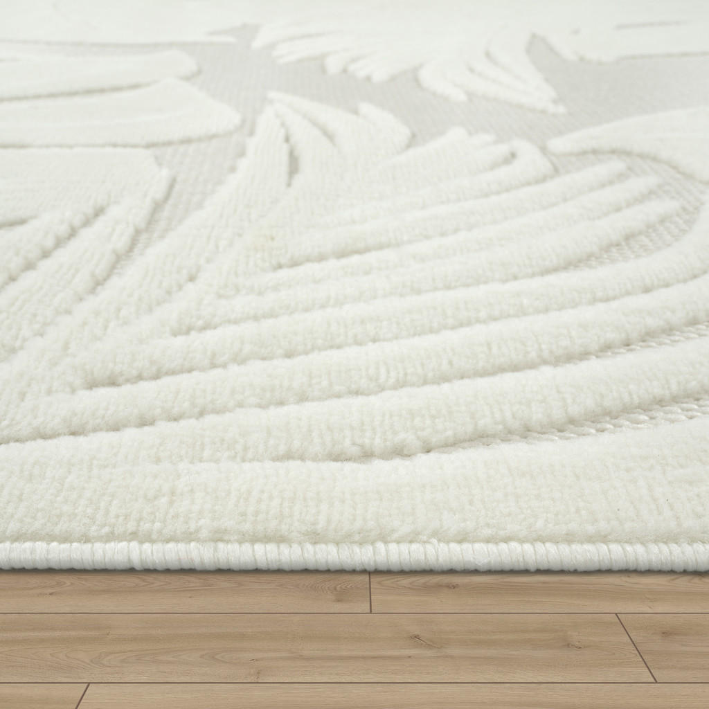 Thumbnail - Paco Home Outdoorteppich, Creme, Textil, Rechteckig, 120x160 cm, strapazierfähig, für Fußbodenheizung geeignet, Teppiche...
