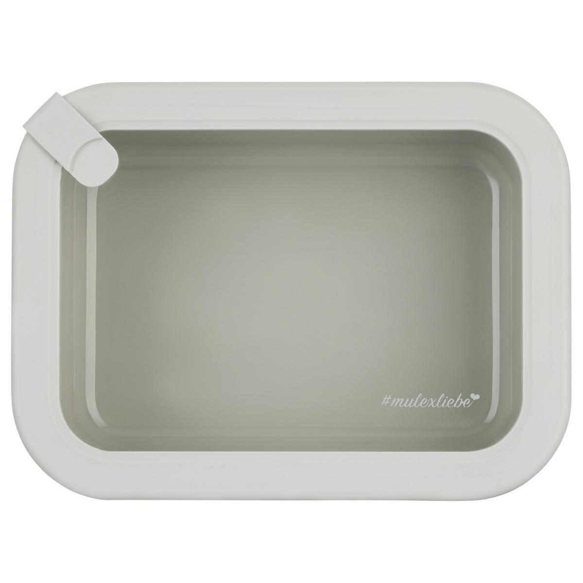 FRISCHHALTEDOSE LUND Meal Cube grau 1520 ml - Grau, Glas (17/8/23cm) - Mulex