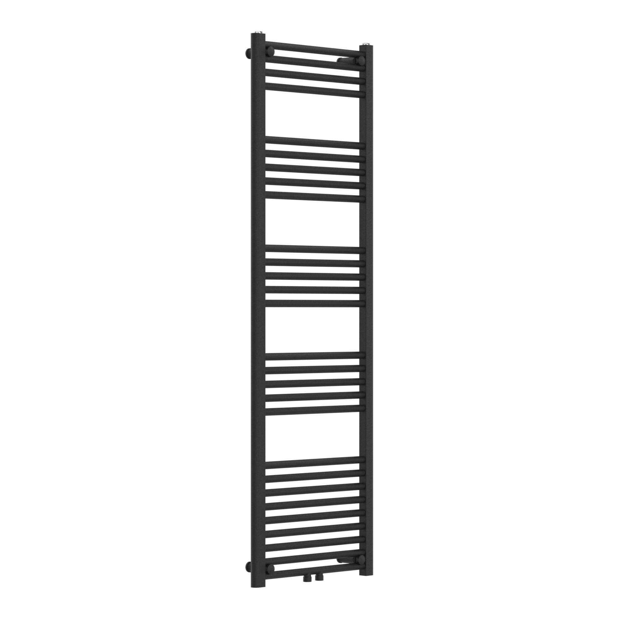 HANDTUCHHEIZKÖRPER Voss I. - Schwarz, Metall (50/160/3cm) - [neu.haus]