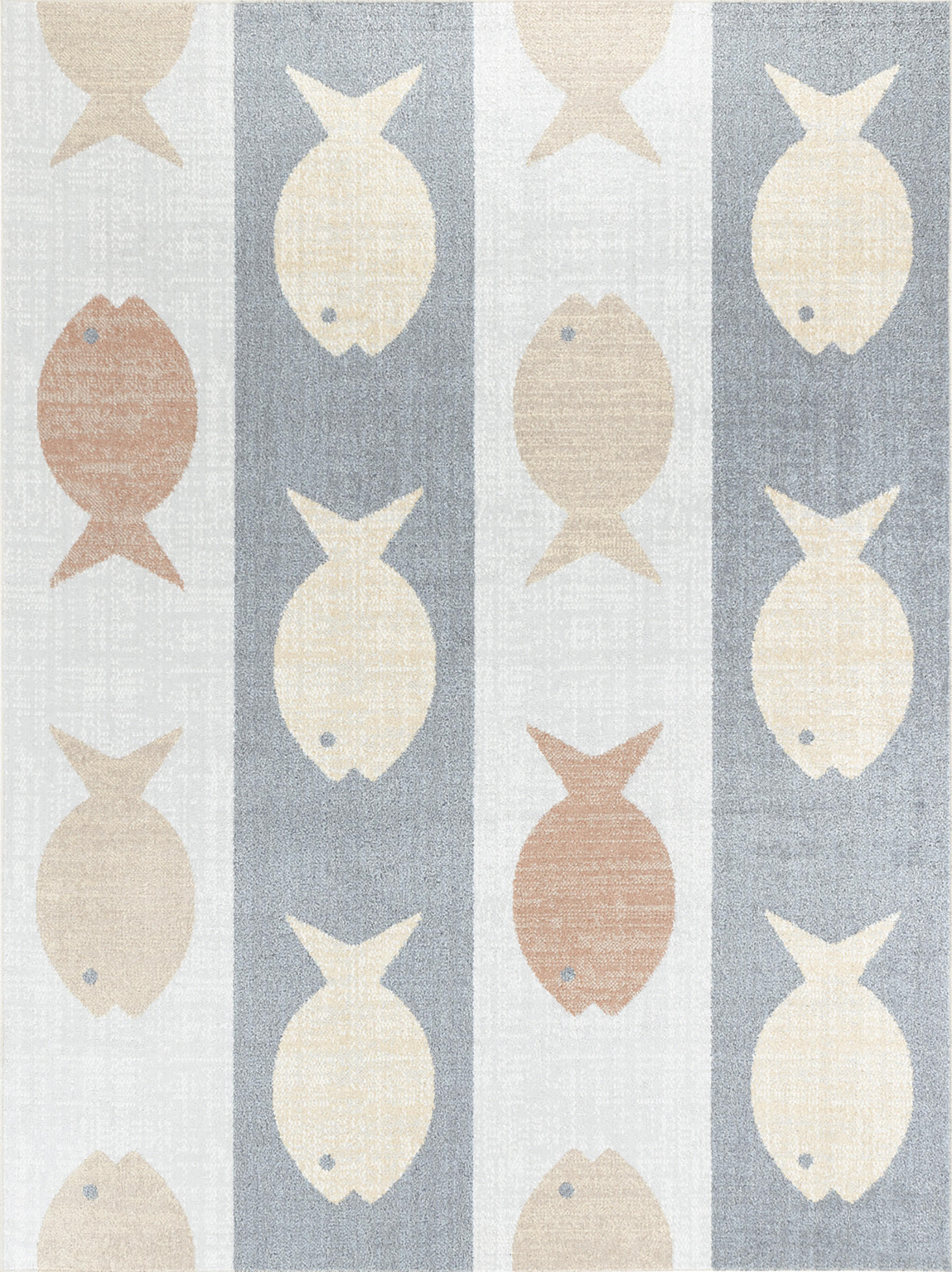 KINDERTEPPICH Maschinenwaschbar 120x170 cm Mehrfarbig - Multicolor, Naturmaterialien/Textil (120/170cm) - LIVABLISS
