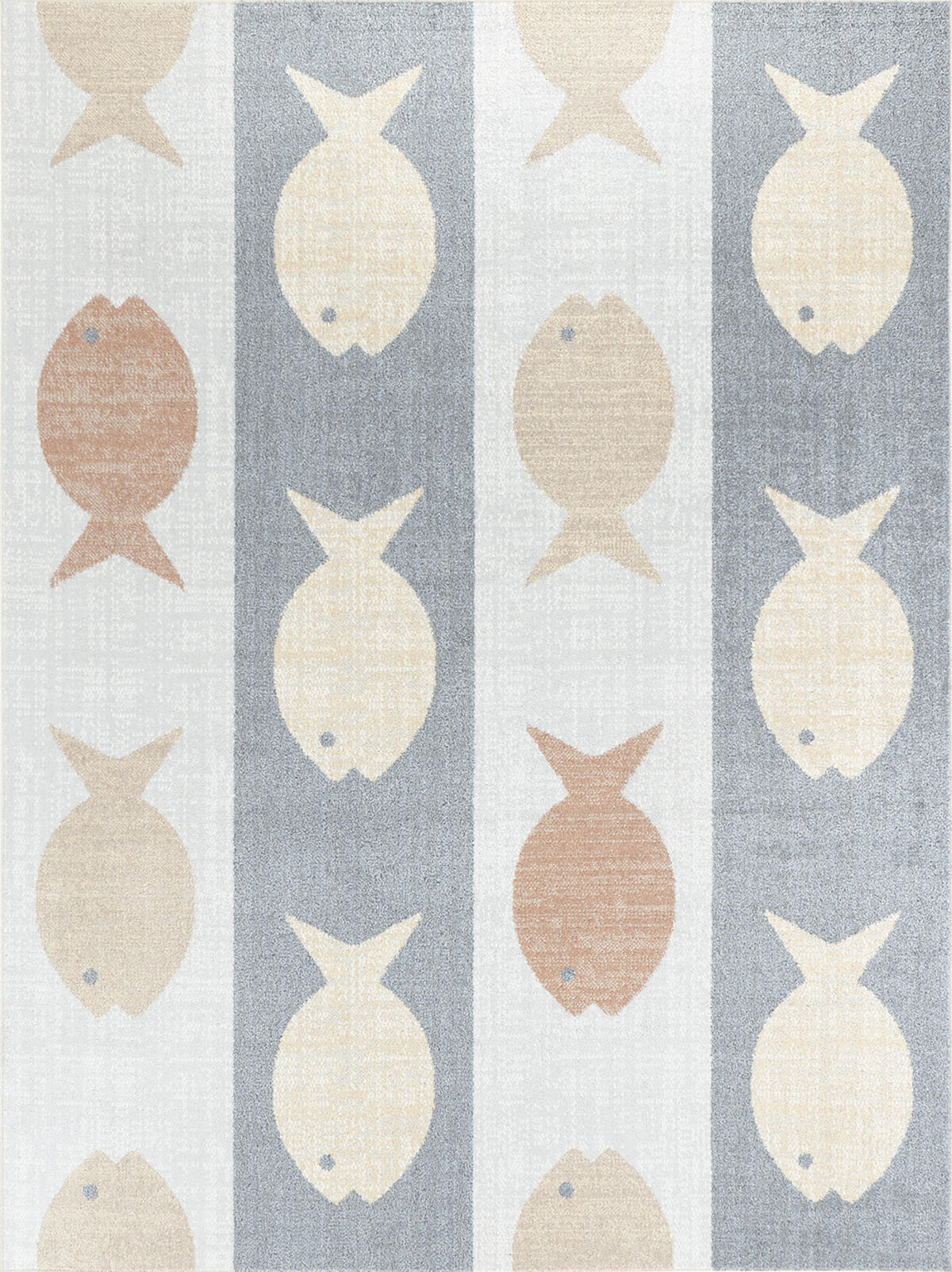 KINDERTEPPICH Maschinenwaschbar 120x170 cm Mehrfarbig - Multicolor, Naturmaterialien/Textil (120/170cm) - LIVABLISS