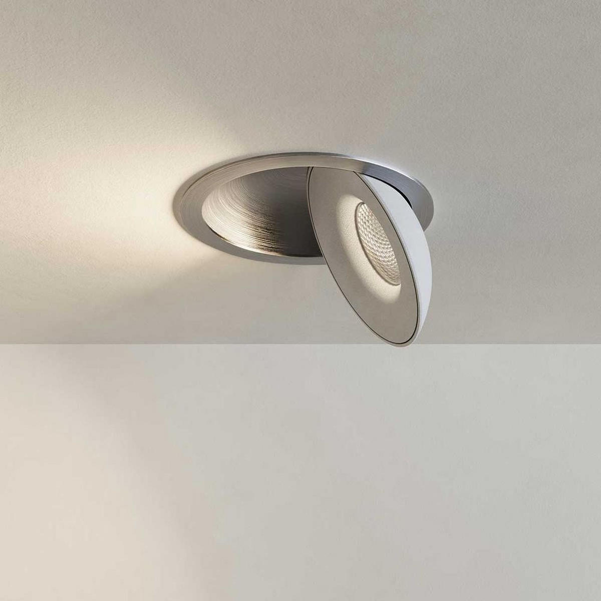 LED-EINBAULEUCHTE Santa Neo Gold/Schwarz Warmweiß - Goldfarben/Schwarz, Metall (13.8/13.8/4cm) - s.luce