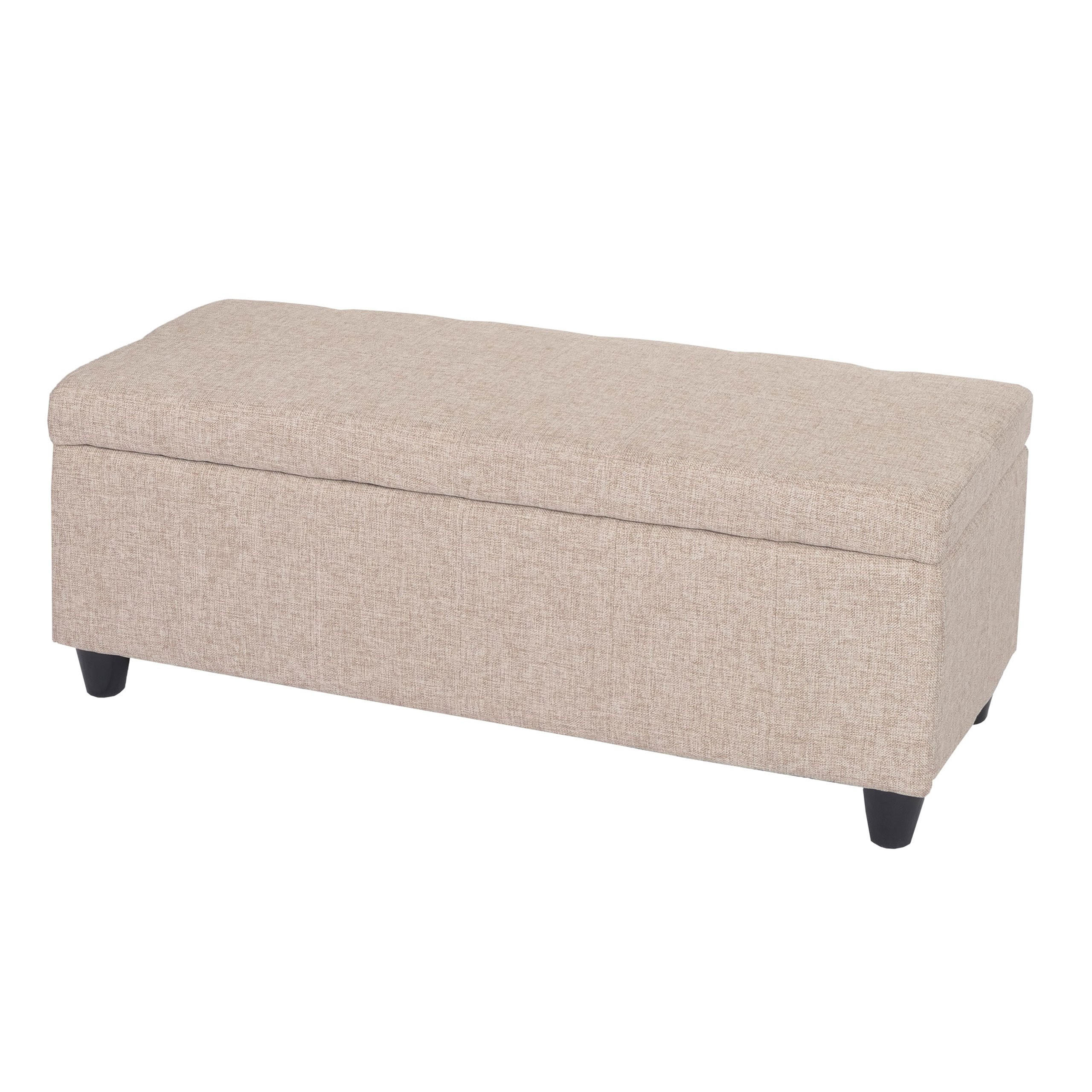 AUFBEWAHRUNGS-TRUHE Beige - Beige, Textil (114/45/45cm) - MCW