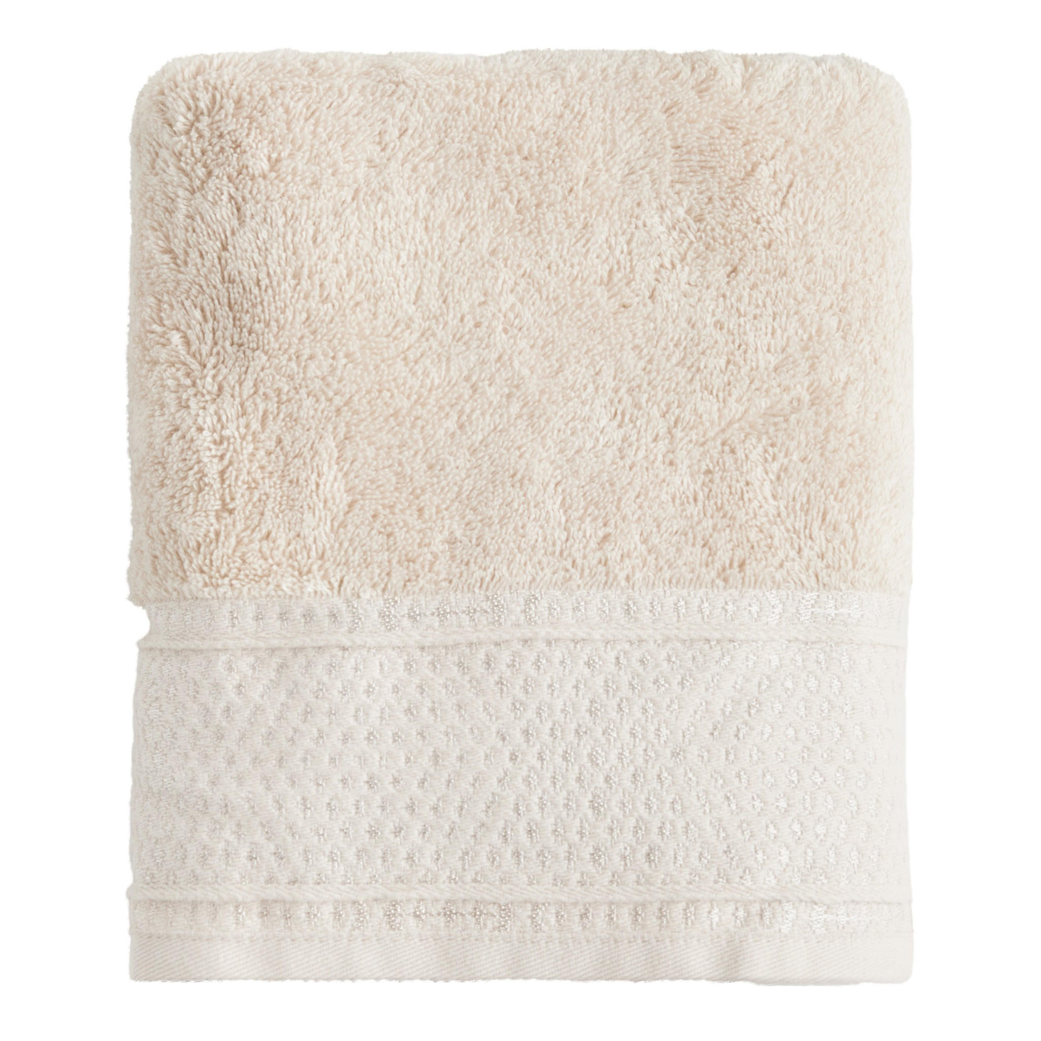 HANDTUCH AUS äGYPTISCHER BAUMWOLLE Destello - Beige, Textil (50/90cm) - home&you