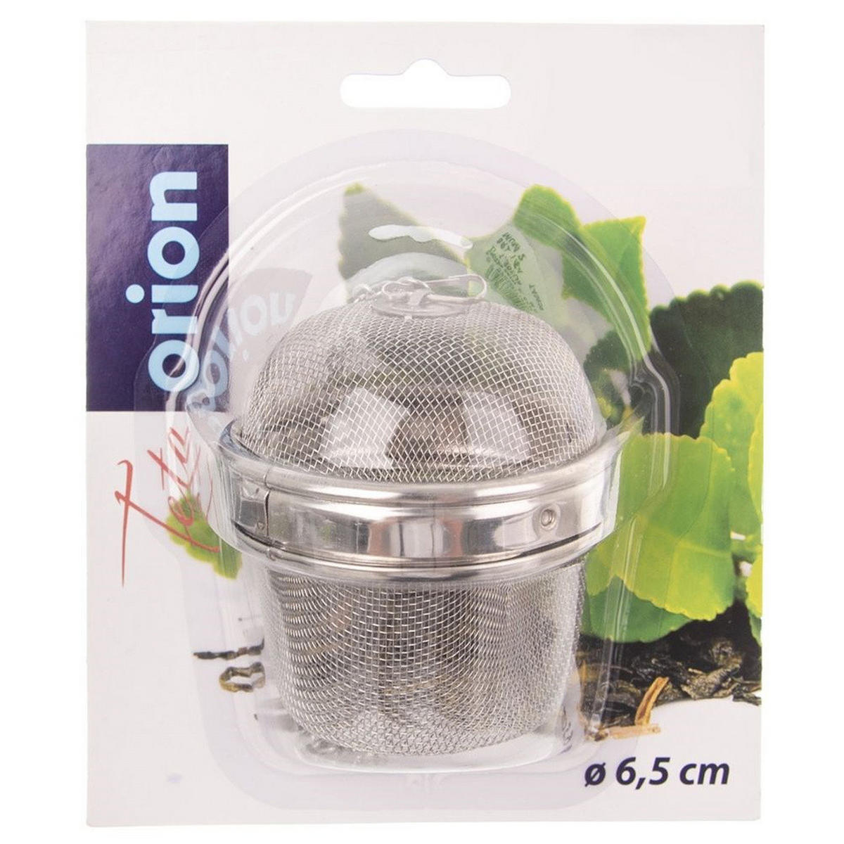 TEESIEB Stahl 6,5 cm - Silberfarben, Metall (6/5/6cm) - Orion 