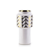 VASE Maritta Weiß 12/12/25 cm Keramik - Weiß, Keramik (25cm) - Mondex