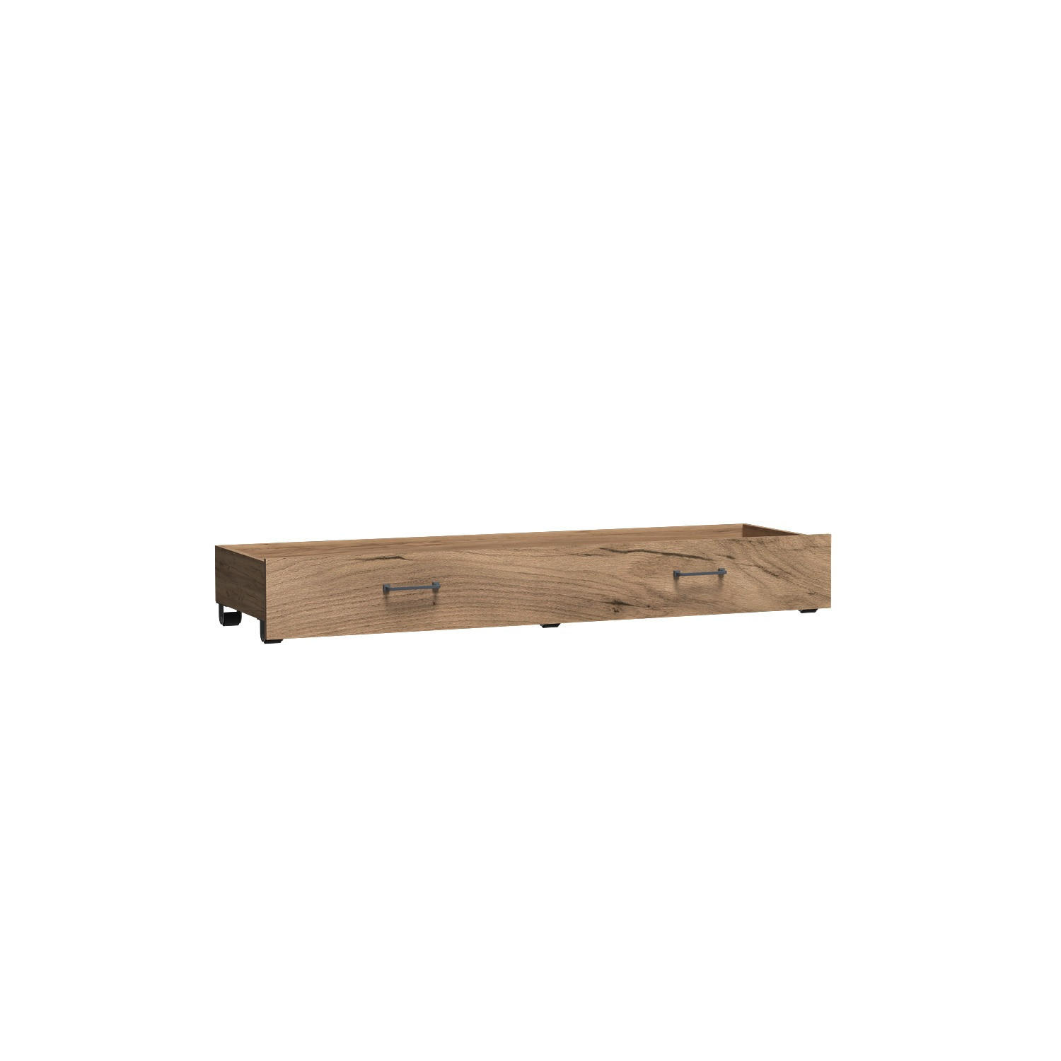 BETTSCHUBLADE Antica New AN-6 Kraft Gold - Wildeiche, Holzwerkstoff
