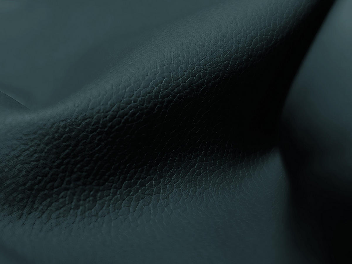 SOFAELEMENT Kunstleder Blau - Petrol/Schwarz, Holzwerkstoff/Kunststoff (75/77/90cm) - Makamii
